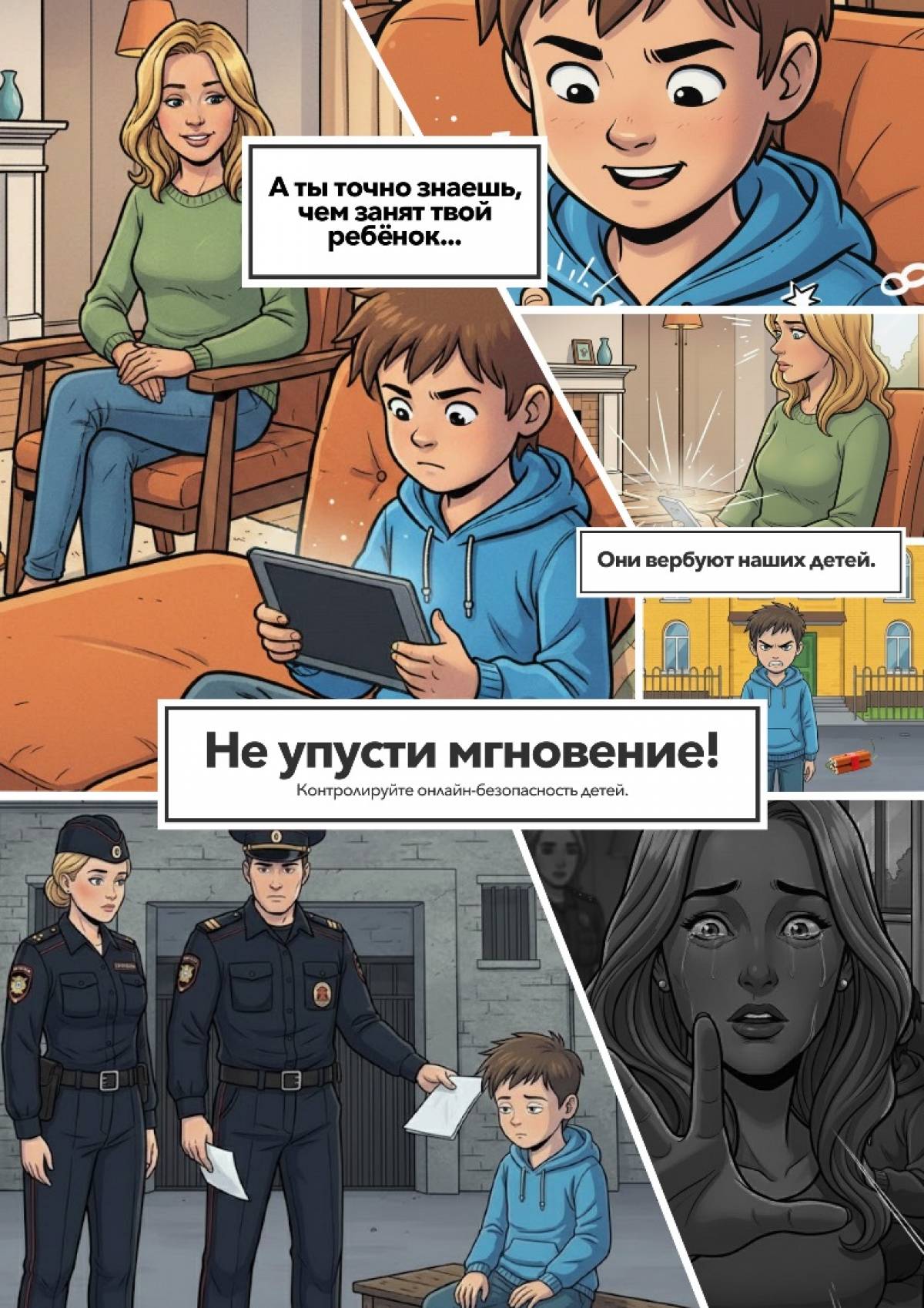 Родители, контролируйте онлайн-безопасность своих детей!