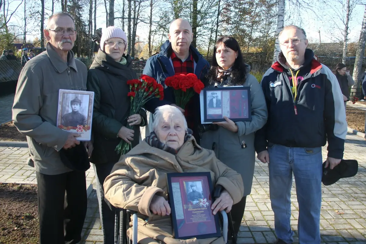 86-летняя дочь героя — боровичским поисковикам: «Я счастлива, что отец нашёлся»