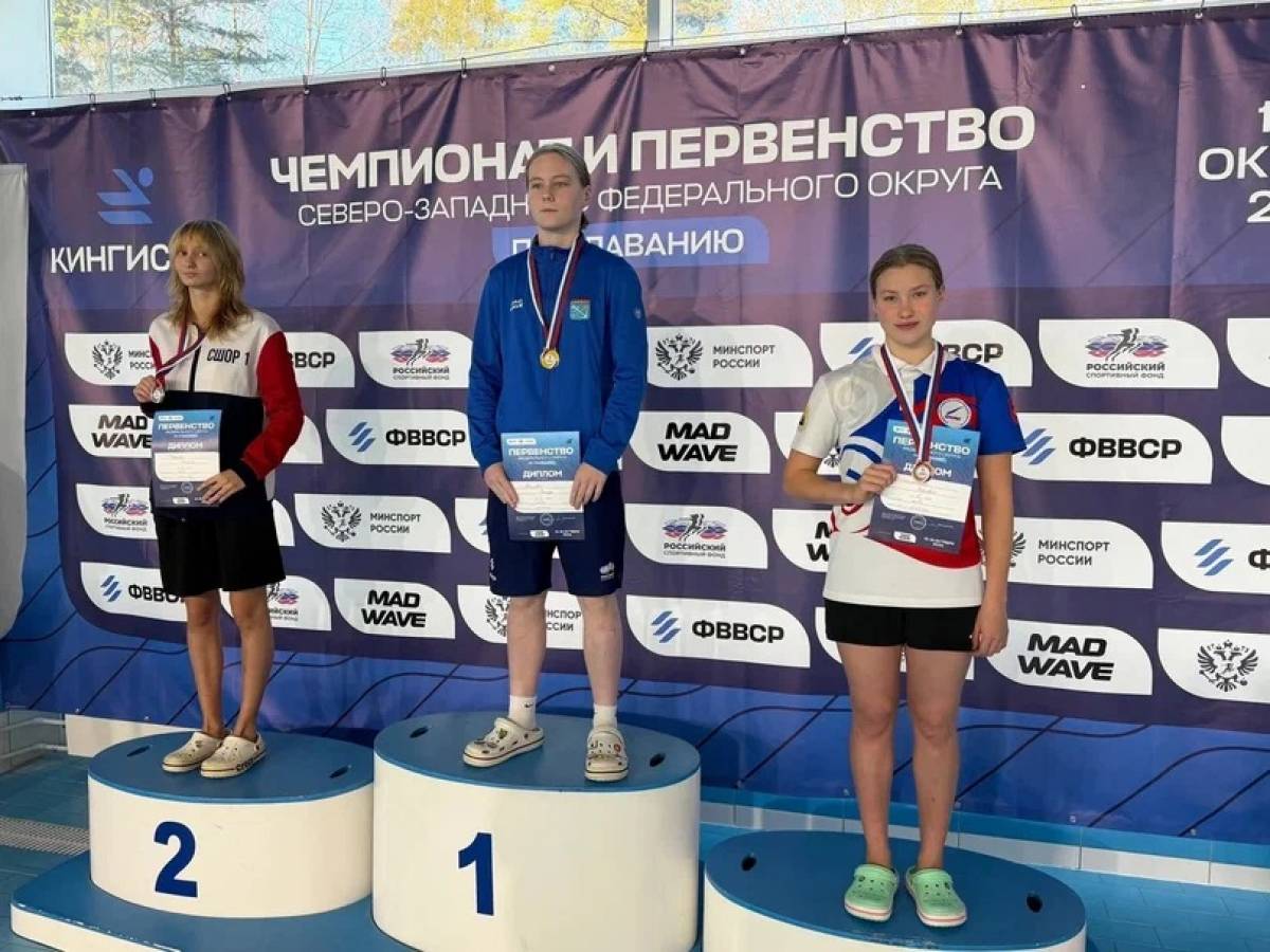 Новгородская сборная готовится к Чемпионату России по плаванию на короткой воде